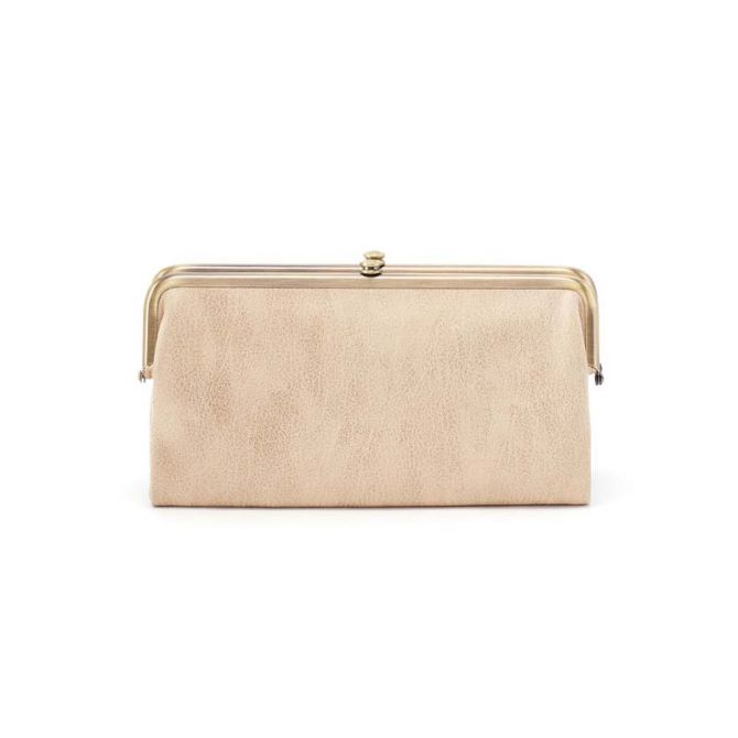 HOBO Lauren Clutch Wallet, Buffed Gold