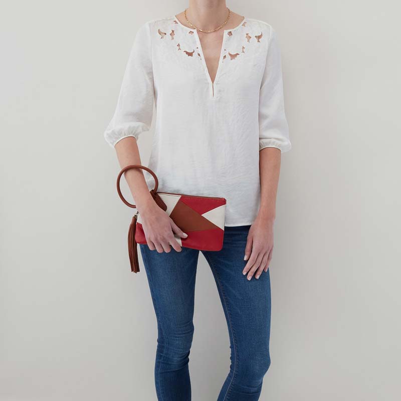 HOBO Sable Wristlet, Multi Colorblock