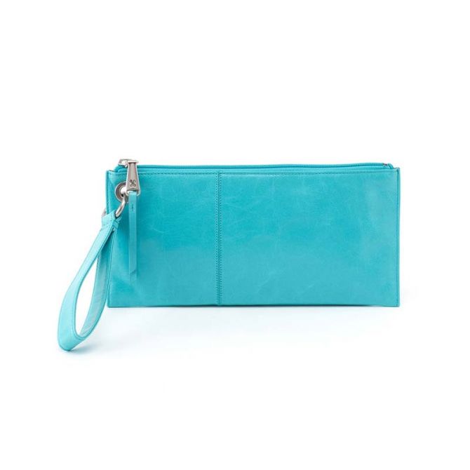 HOBO Vida Wristlet, Aqua