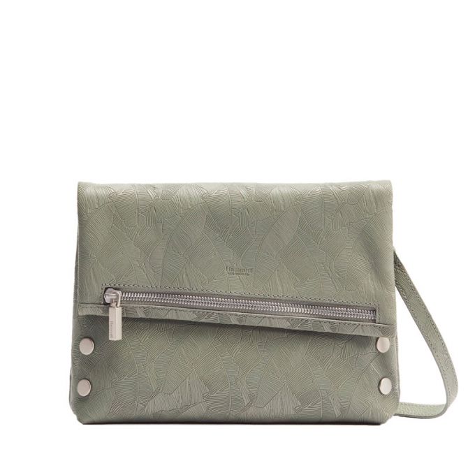 Hammitt VIP Medium Crossbody, Limited Edition Pistachio Green and Brushed Silver Tone