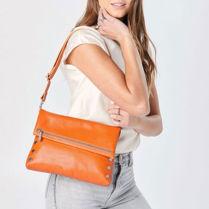 Hammitt VIP Large Crossbody, Limited Edition Candlelight Orange