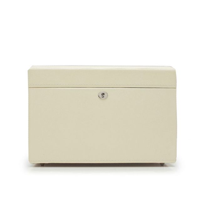 WOLF London Medium Jewelry Box, Cream