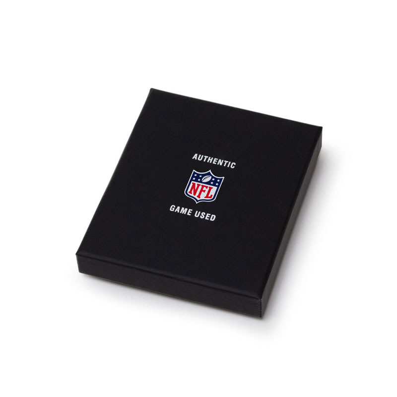 Tokens & Icons NFL Game Used Uniform Money Clip Wallet, Pittsburg Steelers