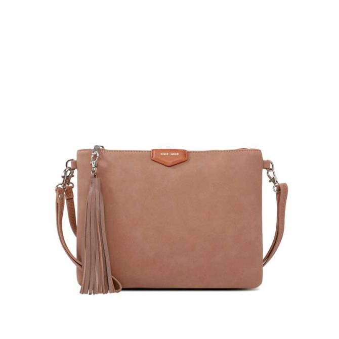 Pixie Mood Michelle Clutch, Desert Clay and Nubuck