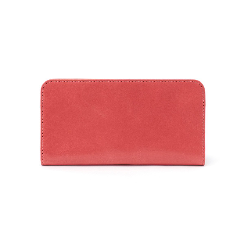 Hobo Angle Continental Wallet, Tea Rose