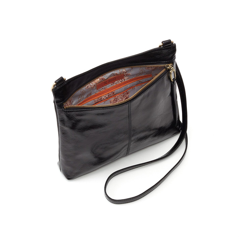 Hobo Cambel Crossbody, Black