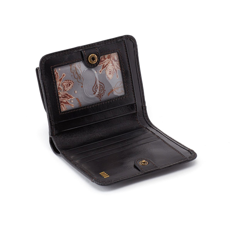 Hobo Change Card Case, Black