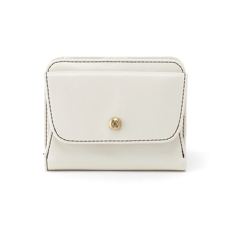 Hobo Change Card Case, Latte
