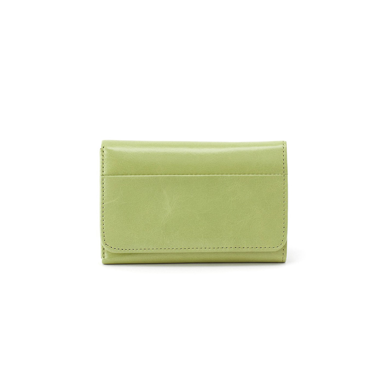 Hobo Jill Trifold Wallet, Seamist