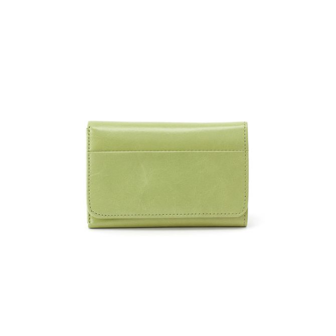 Hobo Jill Trifold Wallet, Seamist