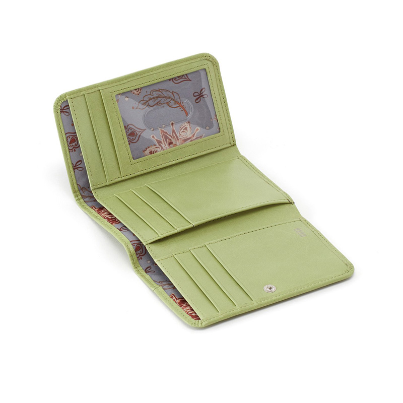 Hobo Jill Trifold Wallet, Seamist
