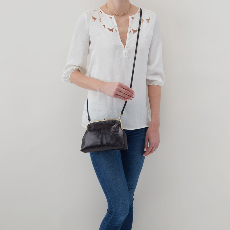 Hobo Lana Crossbody, Black