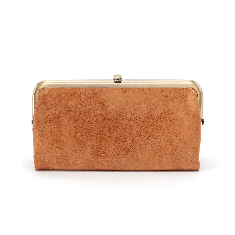 Hobo Lauren Clutch Wallet, Whiskey