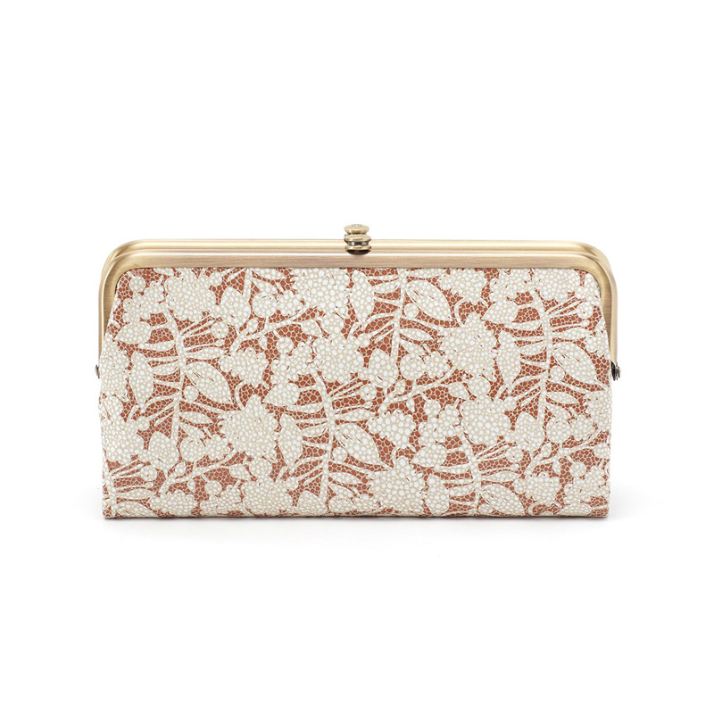 Hobo Lauren Clutch Wallet, Botanical Beauty