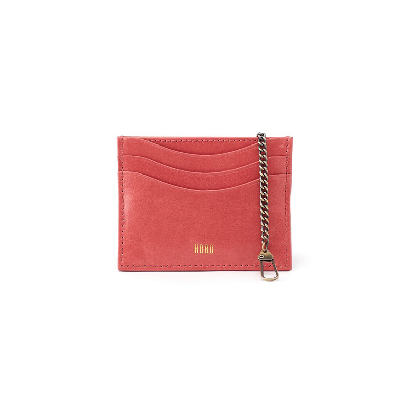 Hobo Max Card Case, Tea Rose