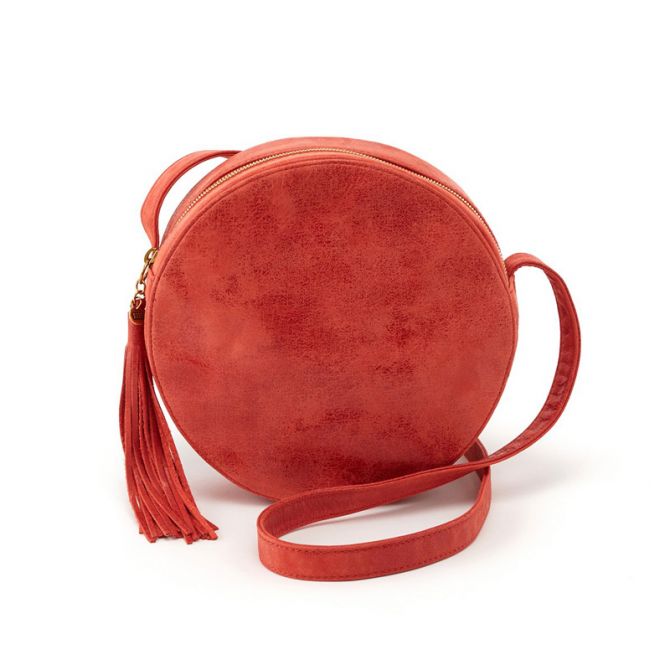 Hobo Moon Crossbody, Lava