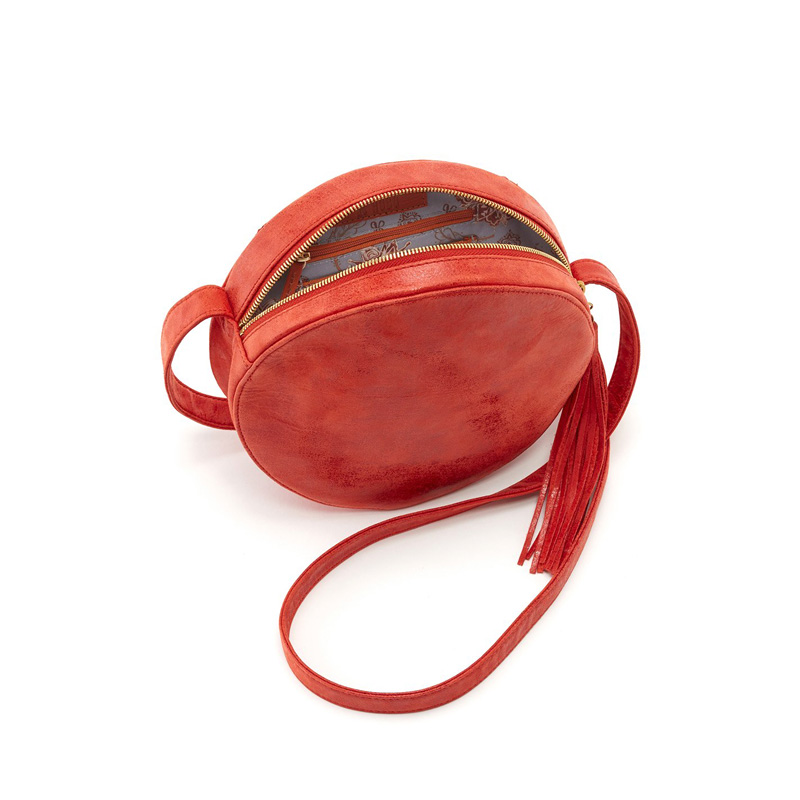 Hobo Moon Crossbody, Lava