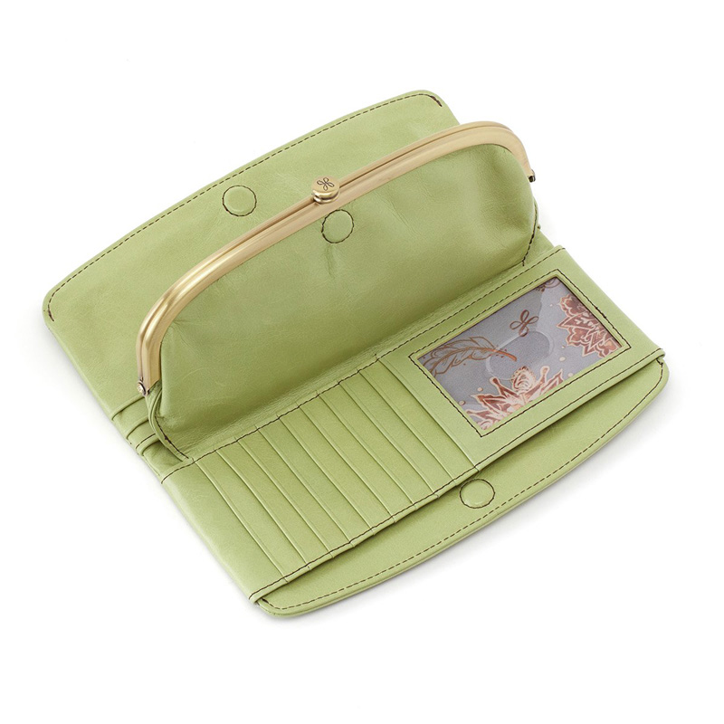Hobo Poise Continental Wallet, Seamist