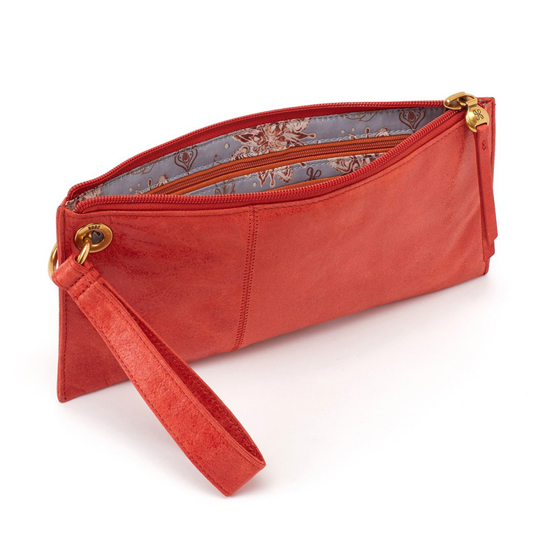 Hobo Vida Wristlet, Lava