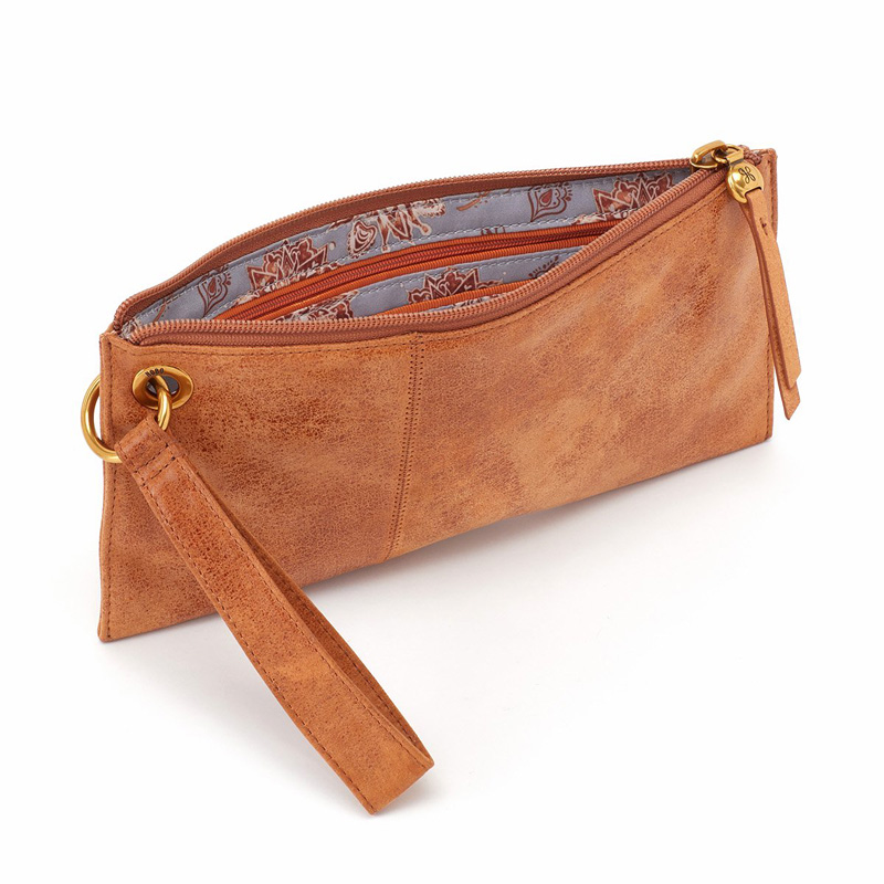 Hobo Vida Wristlet, Whiskey