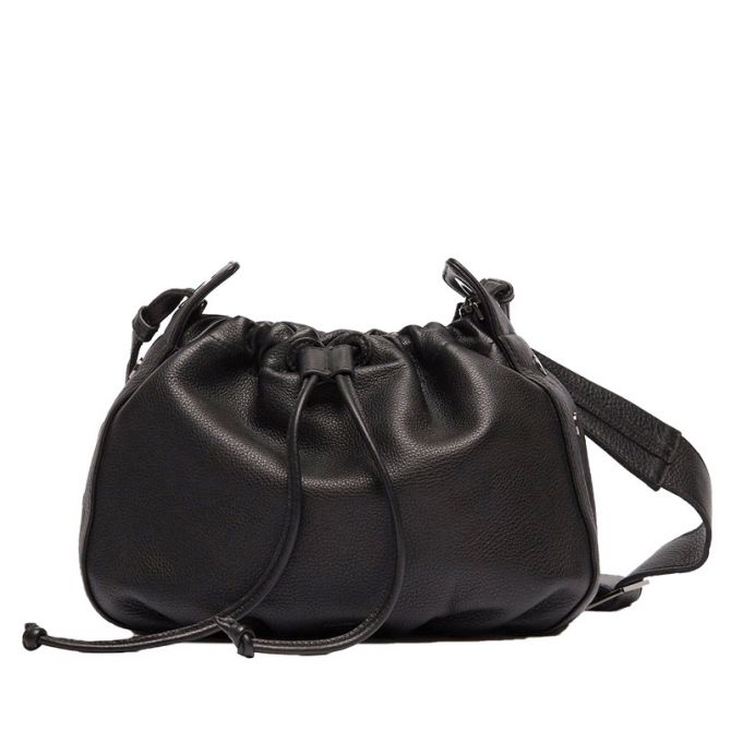 Hammitt Cooper Medium Bag in Black and Gunmetal Hardware