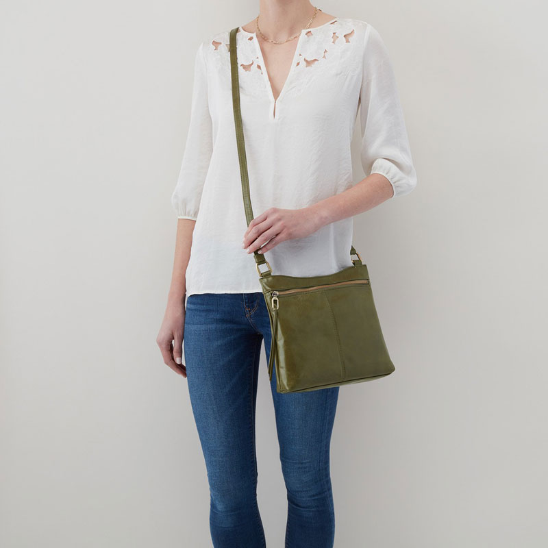 Hobo Cambel Crossbody, Moss