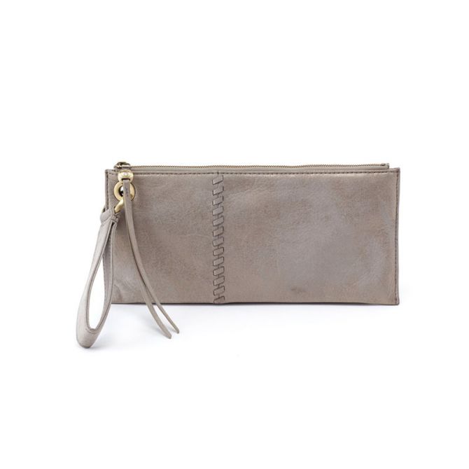 Hobo Vida Wristlet, Granite Gold