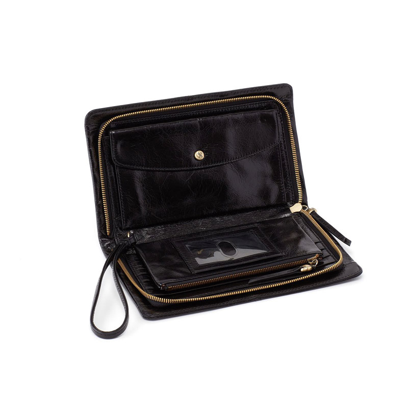 HOBO Evolve Wristlet, Vintage Black