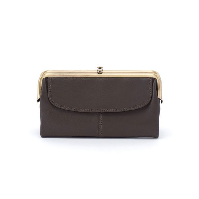 Hobo Lauren Clutch Wallet, Slate