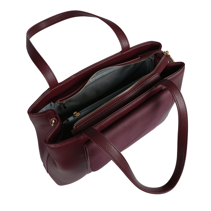 Pixie Mood Gracie Tote, Wine and Nubuck