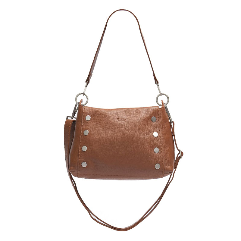 Hammitt Bryant Medium Crossbody Bag, Limited Edition Renaissance Cognac and Brushed Silver Tone