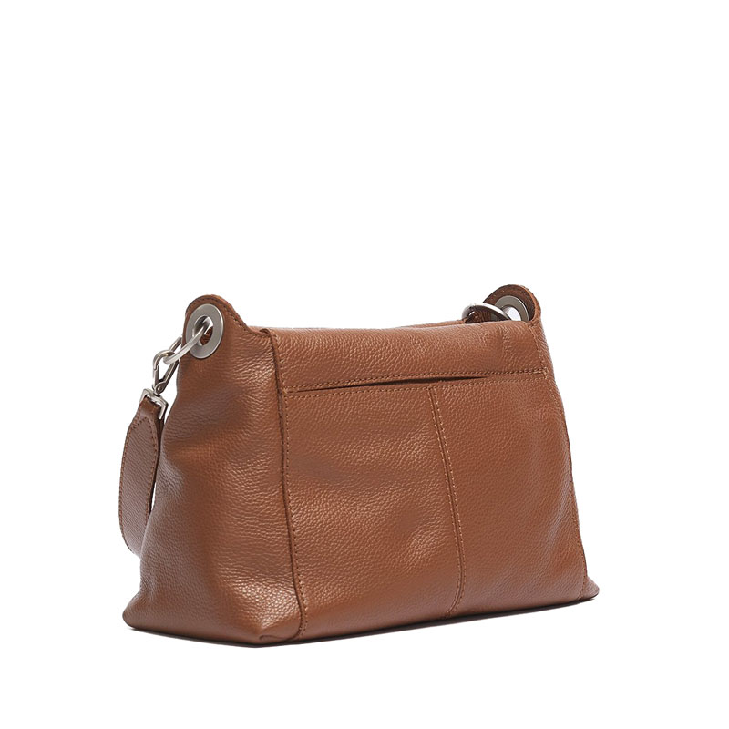 Hammitt Bryant Medium Crossbody Bag, Limited Edition Renaissance Cognac and Brushed Silver Tone