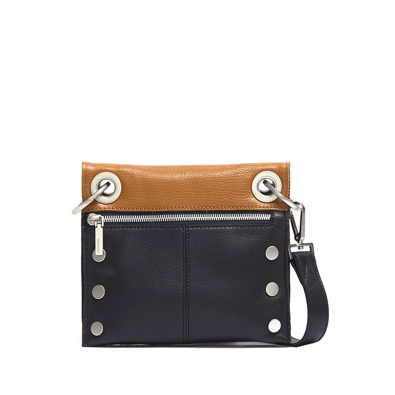 Hammitt Montana Rev Small Crossbody, Limited Edition Edison Houndstooth and Brushed Silver Tone