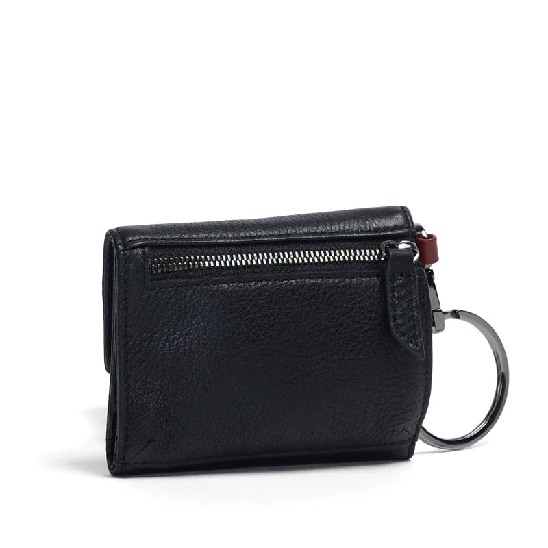 Hammitt Royce Wallet, Black and Gunmetal Hardware