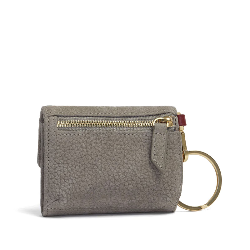 Hammitt Royce Wallet, Grey Natural and Brushed Gold Tone Hardware