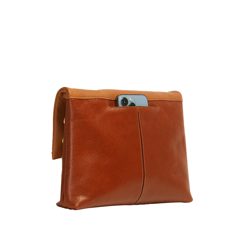 Hammitt VIP Large Crossbody Bag, Limited Edition Manzanita Tan and Brushed Gold Tone Hardware