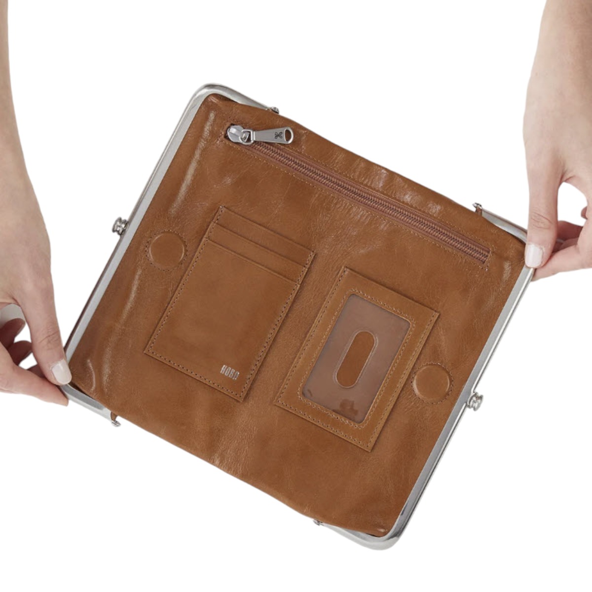 HOBO Lauren Clutch Wallet, Truffle