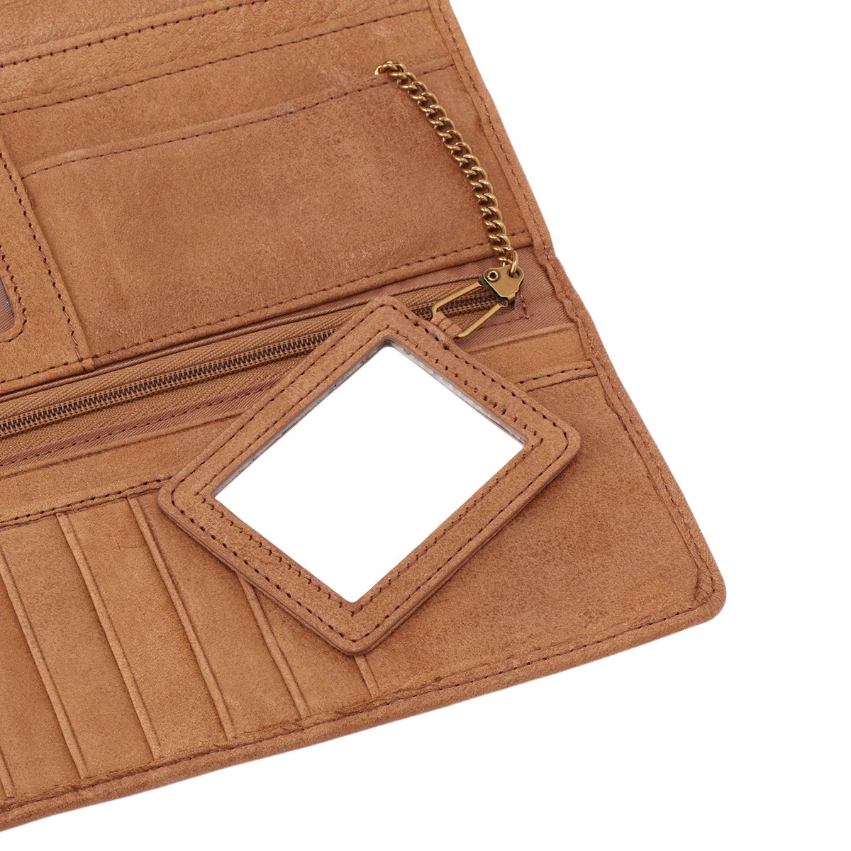 HOBO Rachel Continental Wallet, Whiskey
