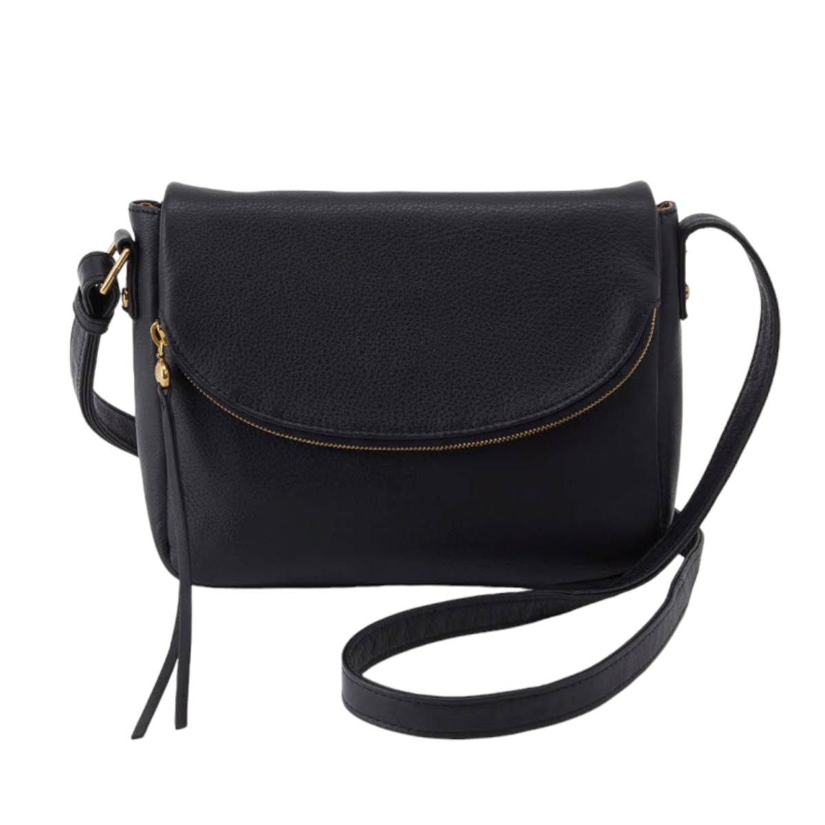 HOBO Fern Messenger Crossbody, Black