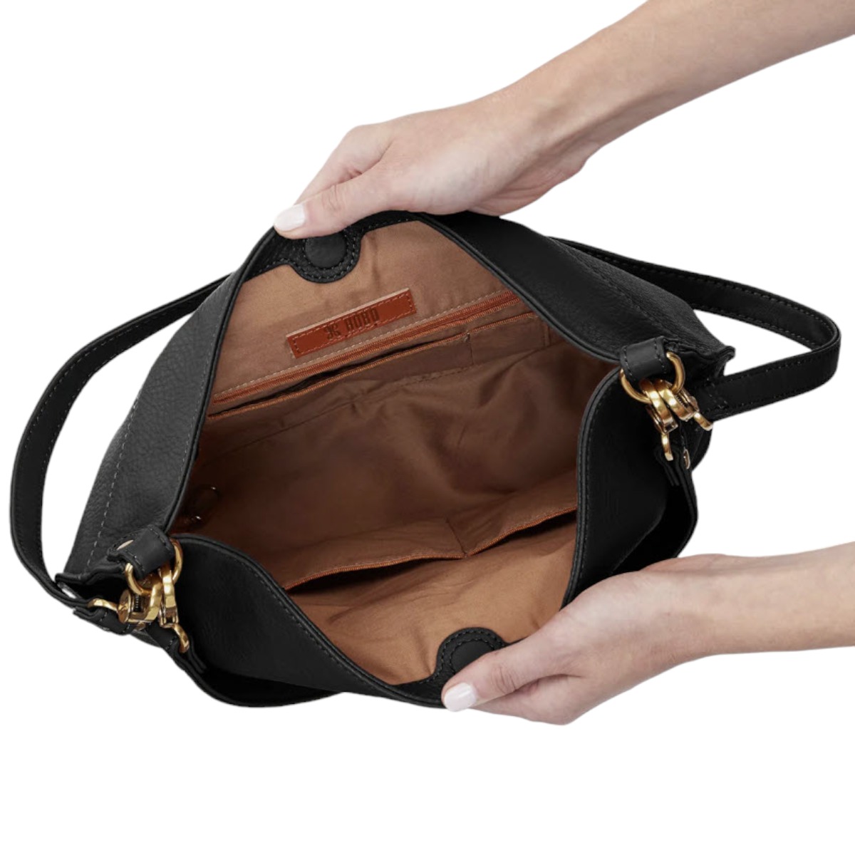 HOBO Pier Shoulder Bag, Black