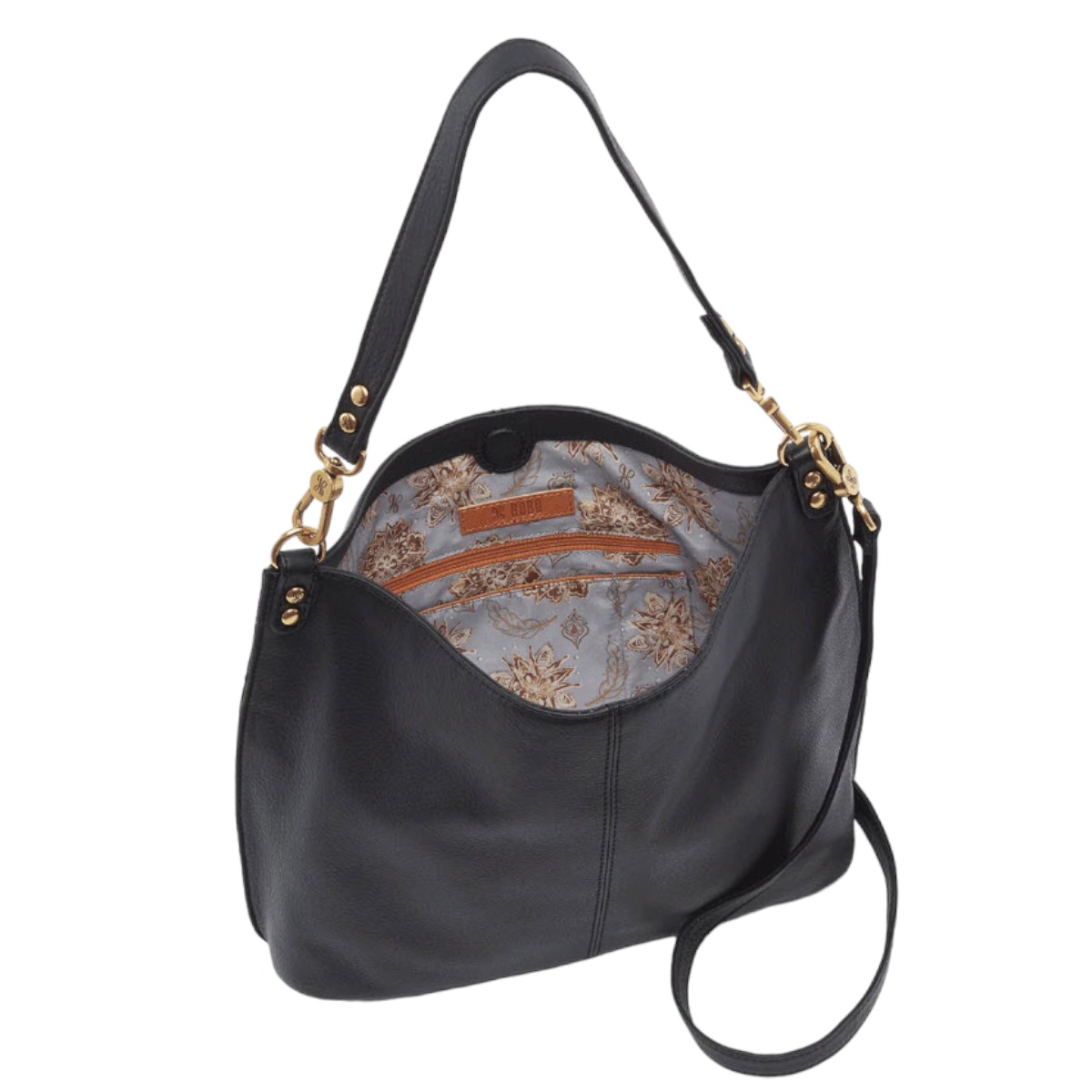 HOBO Pier Shoulder Bag, Black