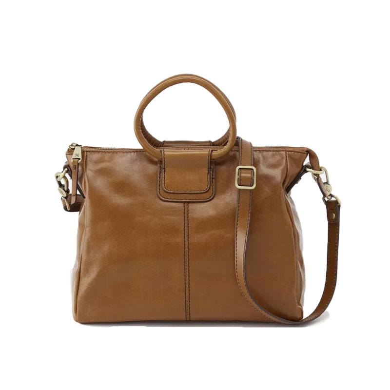 HOBO Sheila Medium Satchel, Truffle Vintage Hide