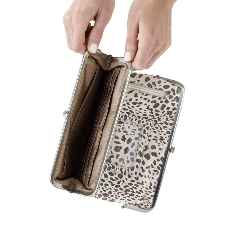 HOBO Lauren Clutch Wallet, Cheetah Print Limited Edition Print