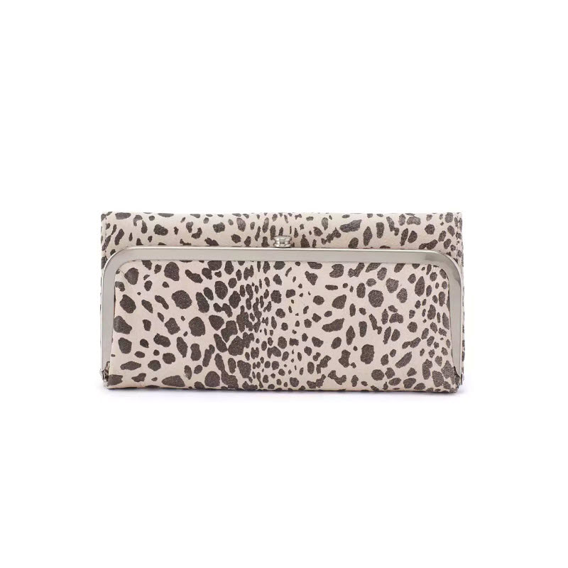 HOBO Rachel Continental Wallet, Limited Edition Cheetah Print