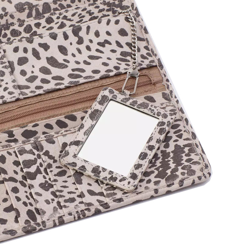 HOBO Rachel Continental Wallet, Limited Edition Cheetah Print