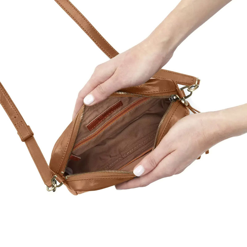 HOBO Renny Crossbody, Truffle Vintage Hide