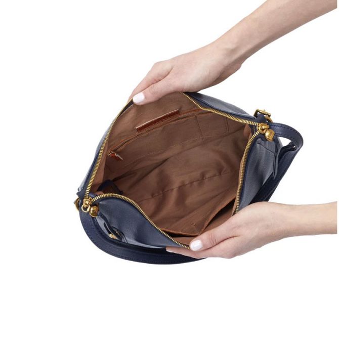 HOBO INT\'L Sapphire Blue Merrin Backpack Leather Convertible Shoulder Bag NV-22722INSK_01_92416297-5288-  main image 3