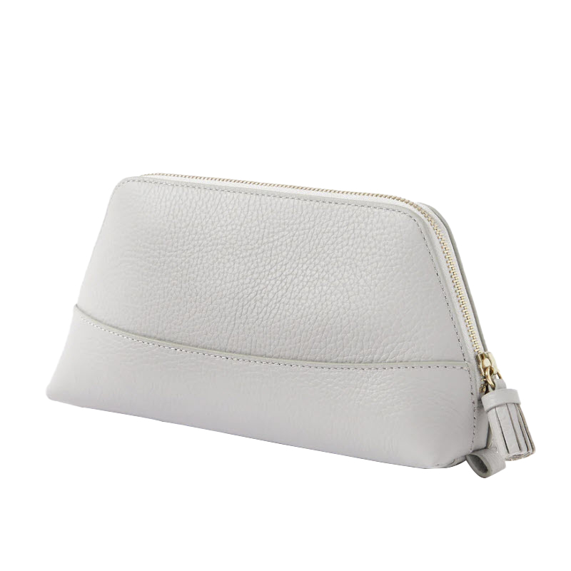 Neely & Chloe No. 16 Small Pebble Cosmetic Case, Stone