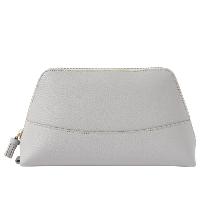 Neely & Chloe No. 17 Large Pebble Cosmetic Case, Grey
