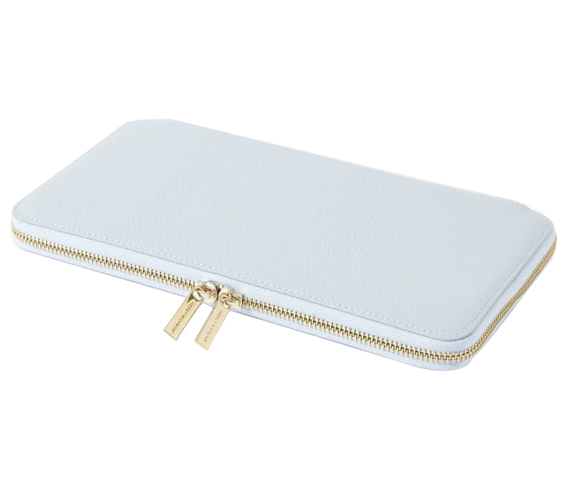 Neely & Chloe No. 29 Travel Wallet, Light Blue